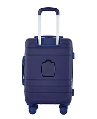 French Connection Saint Martin 4 Piece Hardside Luggage Set 4in1 Cup/Usb/Usb-c/Phone Holder