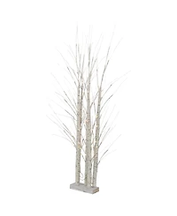 Northlight 4' White Birch Twig Tree Cluster Christmas Decoration