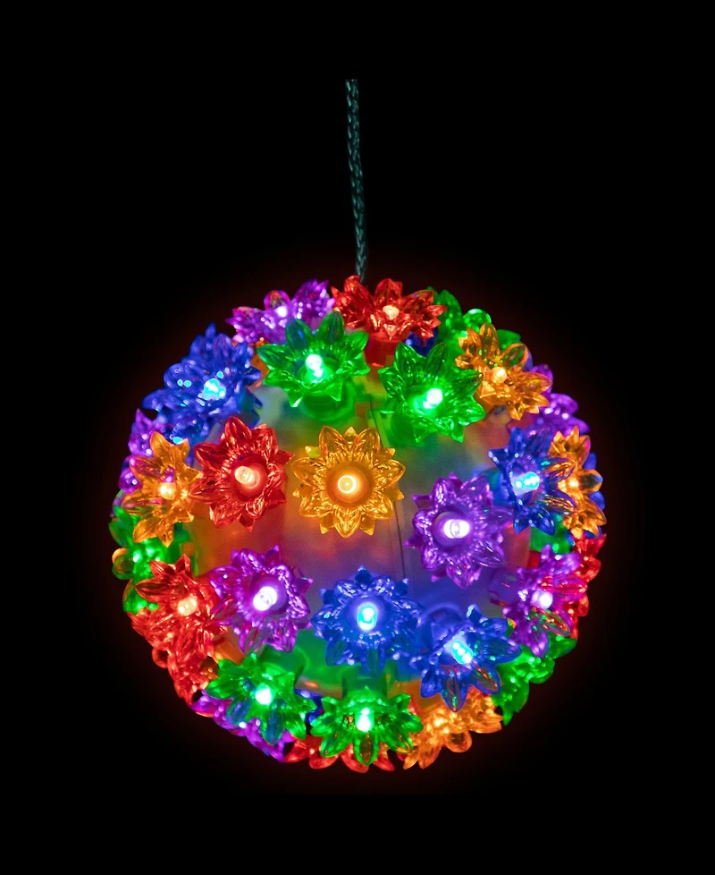Northlight Led Hanging Starlight Sphere - 6-Inch - Multicolor Lights