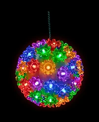 Northlight Led Hanging Starlight Sphere - 6-Inch - Multicolor Lights