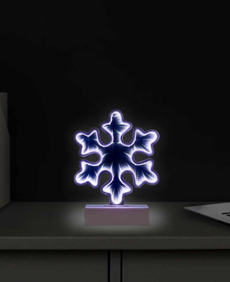 Northlight Led 3D Snowflake Christmas Tunnel Light - 7.75-Inch