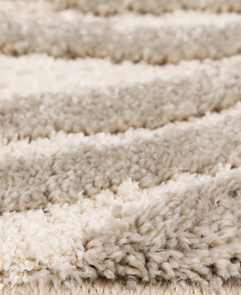 Mink Home Leisure Dunes 2'3"x7'7" Runner Area Rug