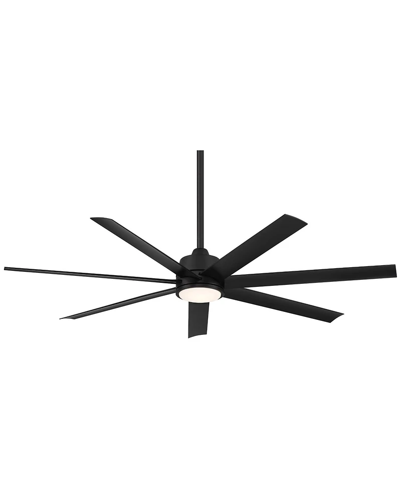 56" Casa Vieja Phoenix Max Black Cct Led Ceiling Fan with Remote