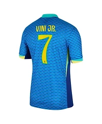 Nike Men's Vini Jr. Blue Brazil National Team 2024 Away Replica Jersey
