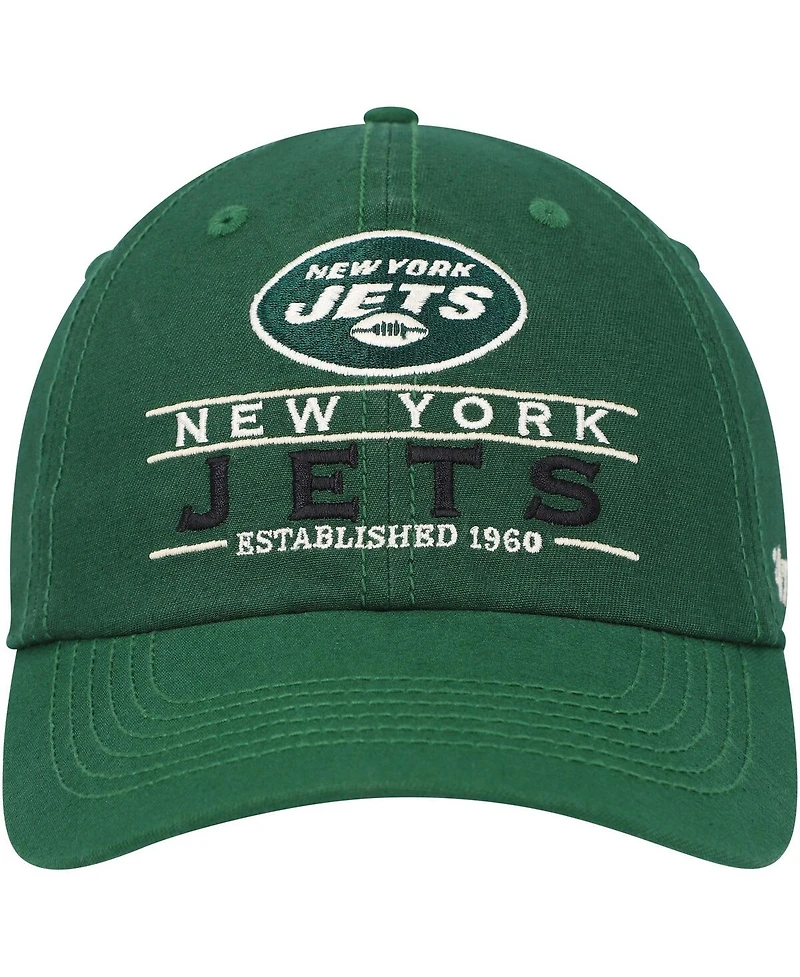 '47 Brand Men's Green New York Jets Vernon Clean Up Adjustable Hat