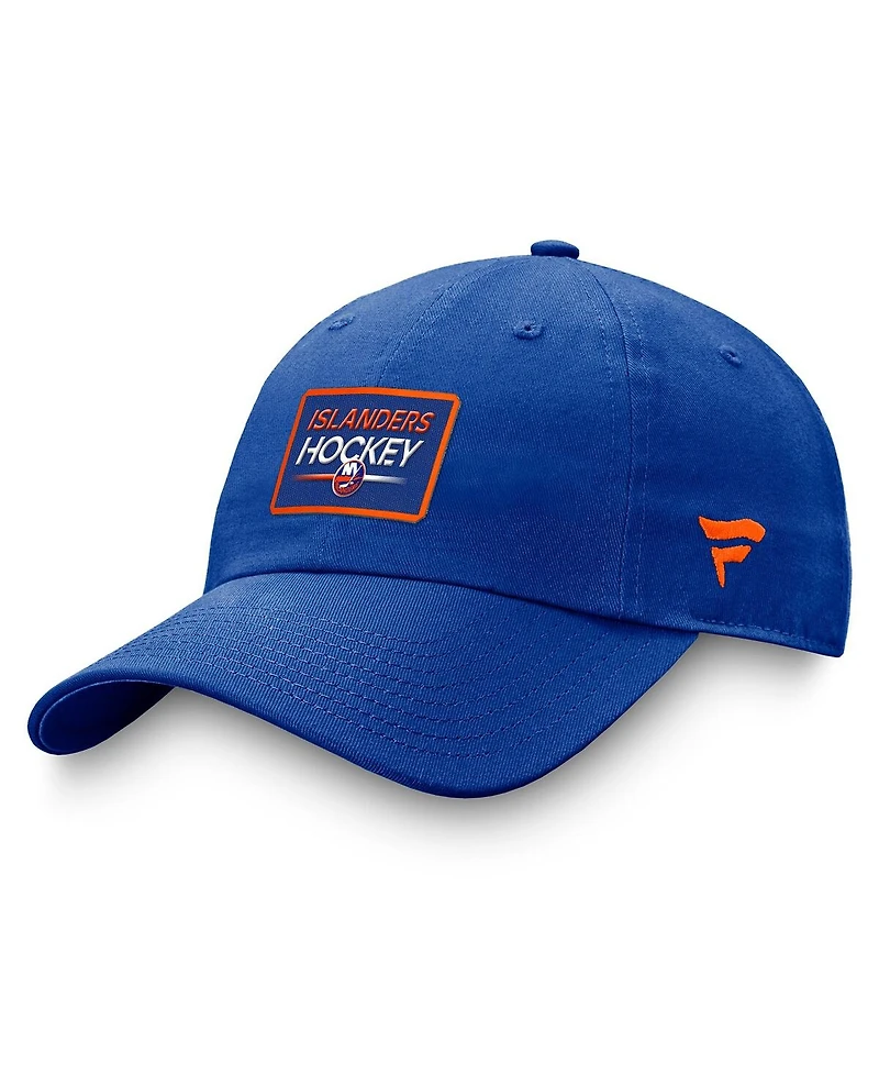 Fanatics Men's Royal New York Islanders Authentic Pro Prime Adjustable Hat