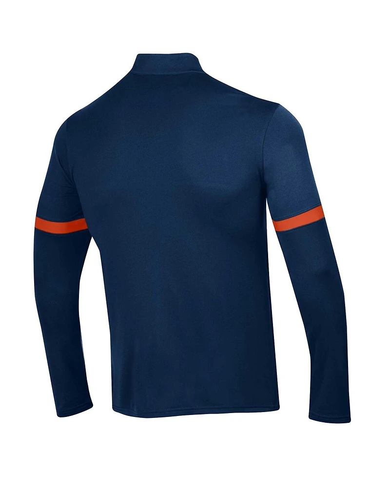 Under Armour Men's Navy Auburn Tigers 2023 Assist Warm Up Full-Zip Jacket