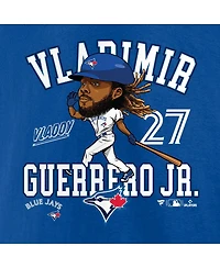 Fanatics Men's Vladimir Guerrero Jr. Royal Toronto Blue Jays Hometown Caricature T-Shirt