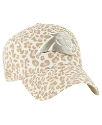 '47 Brand Women's Natural Carolina Panthers Panthera Clean Up Adjustable Hat