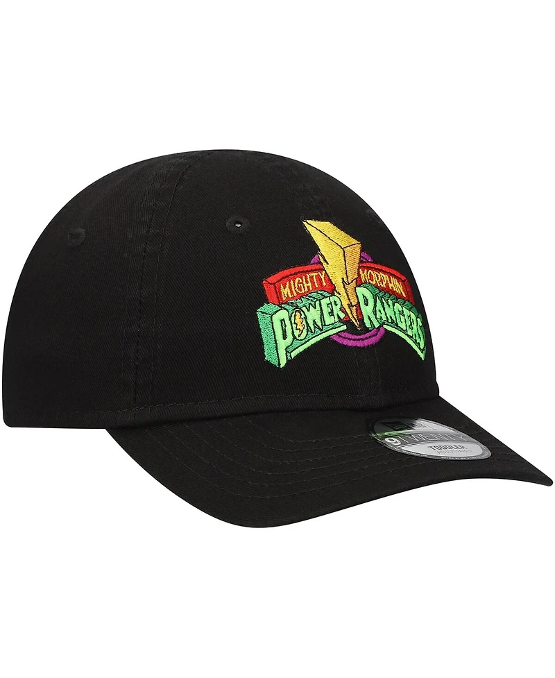 New Era Toddler Black Power Rangers 9TWENTY Adjustable Hat