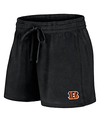 Fanatics Women's Black Cincinnati Bengals Start to Finish T-Shirt Shorts Combo Pack
