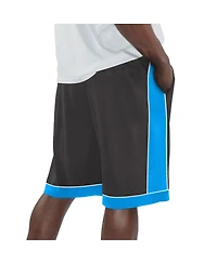 Starter Men's Black/Blue Carolina Panthers Fan Favorite Fashion Shorts