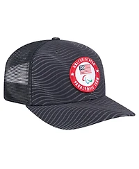 New Era Men's Navy U.s. Paralympics Waves 9SEVENTY Stretch Snap Adjustable Hat