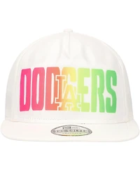 New Era Men's White Los Angeles Dodgers Spring Spectrum Golfer Snapback Hat