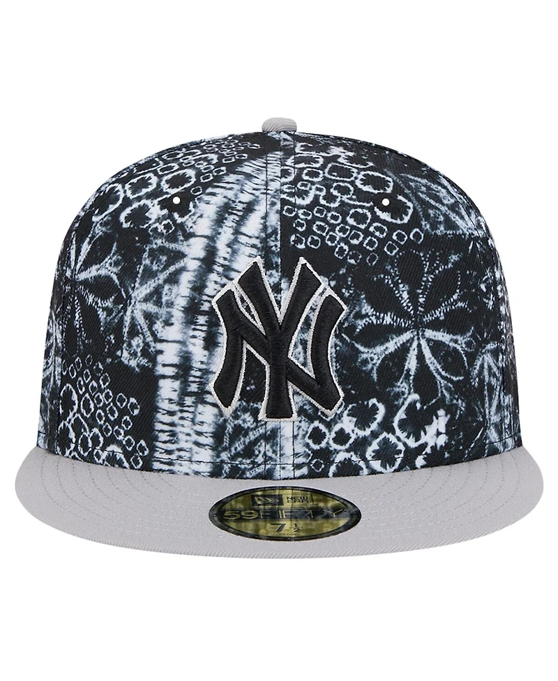 New Era Men's Black York Yankees Sands 59FIFTY Fitted Hat