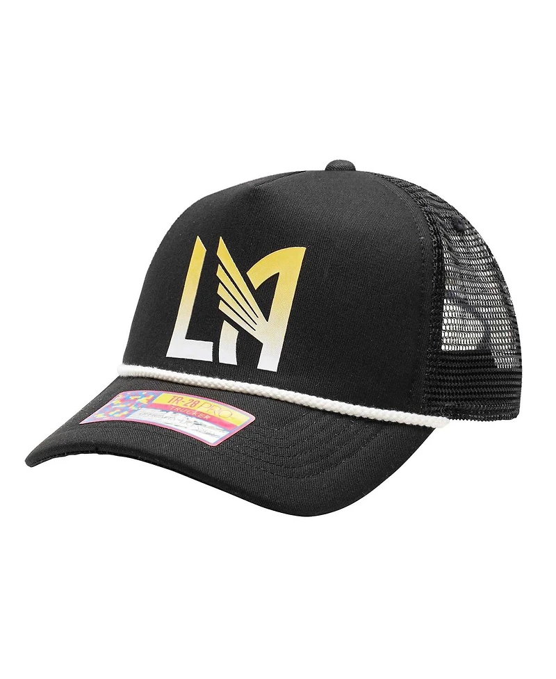 Fan Ink Men's Black Lafc Atmosphere Trucker Adjustable Hat