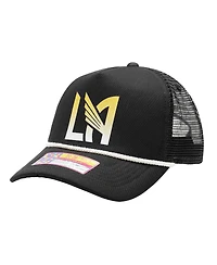 Fan Ink Men's Black Lafc Atmosphere Trucker Adjustable Hat