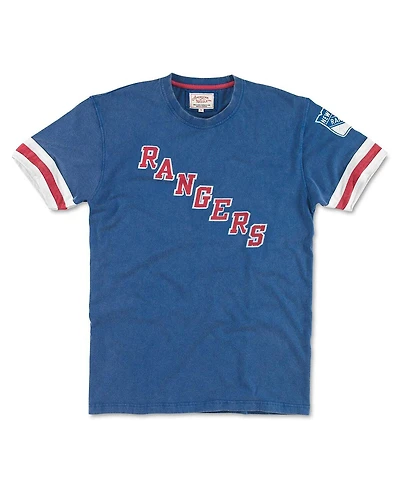 American Needle Men's Blue New York Rangers Remote Control T-Shirt