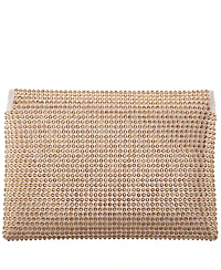 Nina Crystal Encrusted Square Envelope Clutch