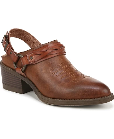 Blowfish Malibu Women's Robin Pointed Toe Block Heel Mules