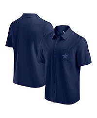 Fanatics Men's Navy Houston Astros Front Office Button-Up Shirt
