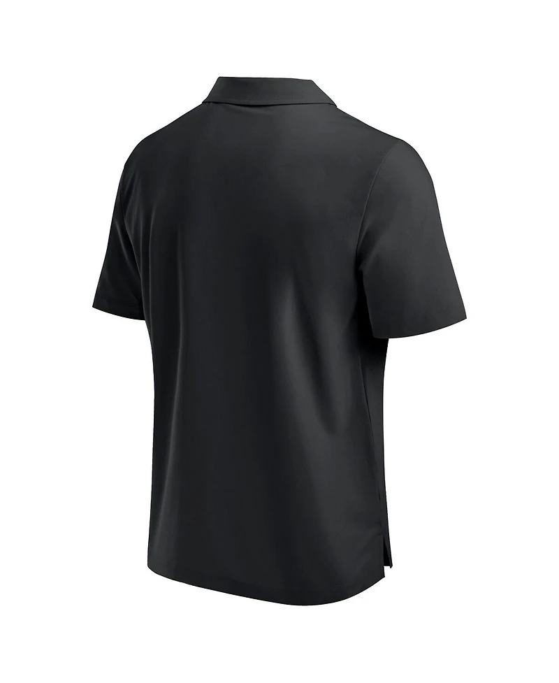 Fanatics Men's Black Washington Commanders Front Office Button-Up Shirt