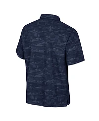 Colosseum Men's Navy Ole Miss Rebels Ozark Button-Up Shirt