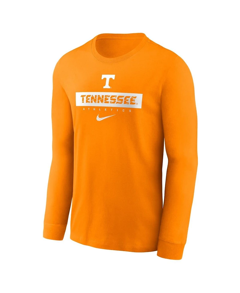 Nike Men's Tennessee Orange Tennessee Volunteers 2024 Sideline Legend Performance Long Sleeve T-Shirt