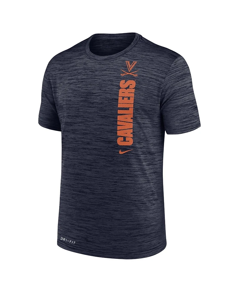 Nike Men's Navy Virginia Cavaliers 2024 Sideline Velocity Legend Performance T-Shirt