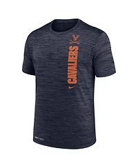 Nike Men's Navy Virginia Cavaliers 2024 Sideline Velocity Legend Performance T-Shirt