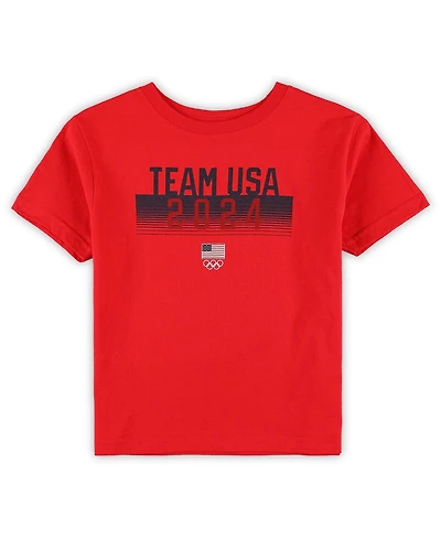Outerstuff Preschool Red Team Usa 2024 Summer T-Shirt
