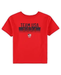 Outerstuff Preschool Red Team Usa 2024 Summer T-Shirt
