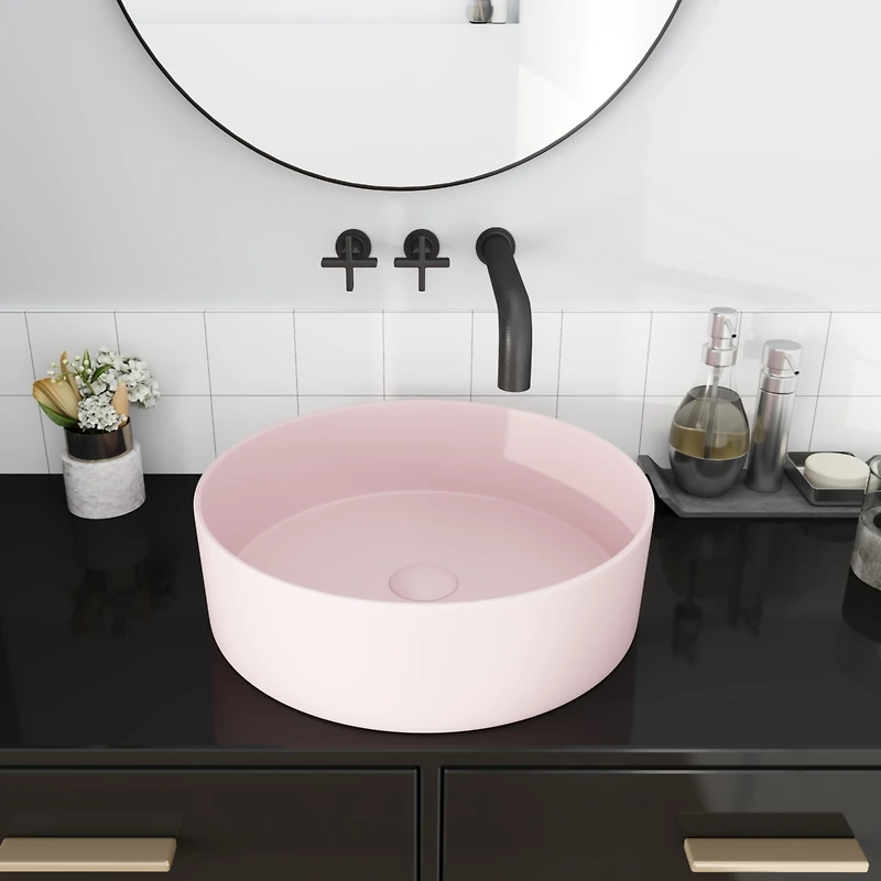 Streamdale Stylish Ceramic Vessel Sink for Bathrooms