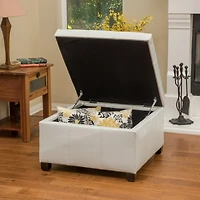 Streamdale Fabric Storage Ottoman, 30" X 30" X 19