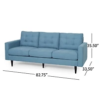 Streamdale Furniture Jenny Tufted Contemporary 3-Seater Sofa