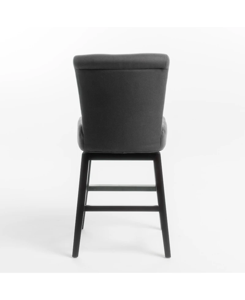 Streamdale Furniture Modern Swivel Counter Stool For Comfort And Style
