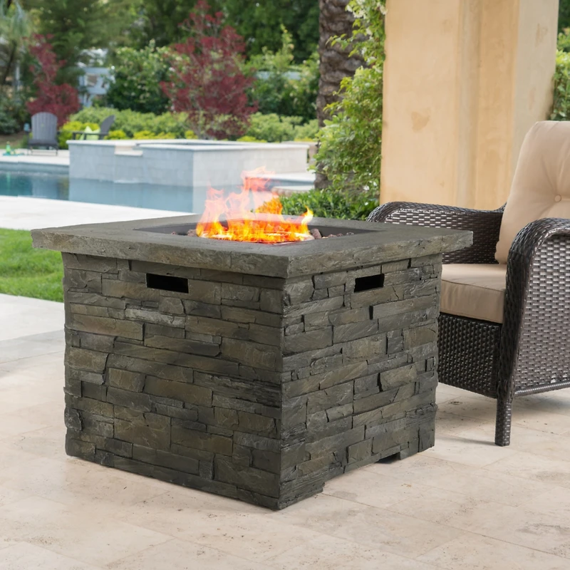 Simplie Fun Compact Fire Pit for Outdoors