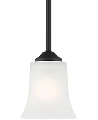 Designers Fountain Bronson 5.25" Metal 1 Light Pendant