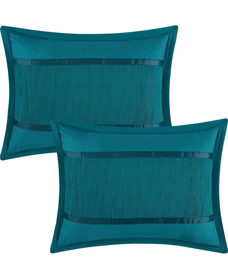 Closeout! Stratford Park Armani Reversible 7-Pc. Comforter Set, King