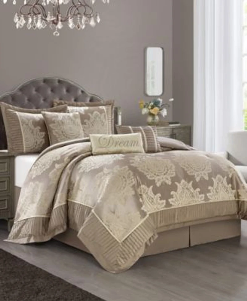 Stratford Park Therese Damask Comforter Sets