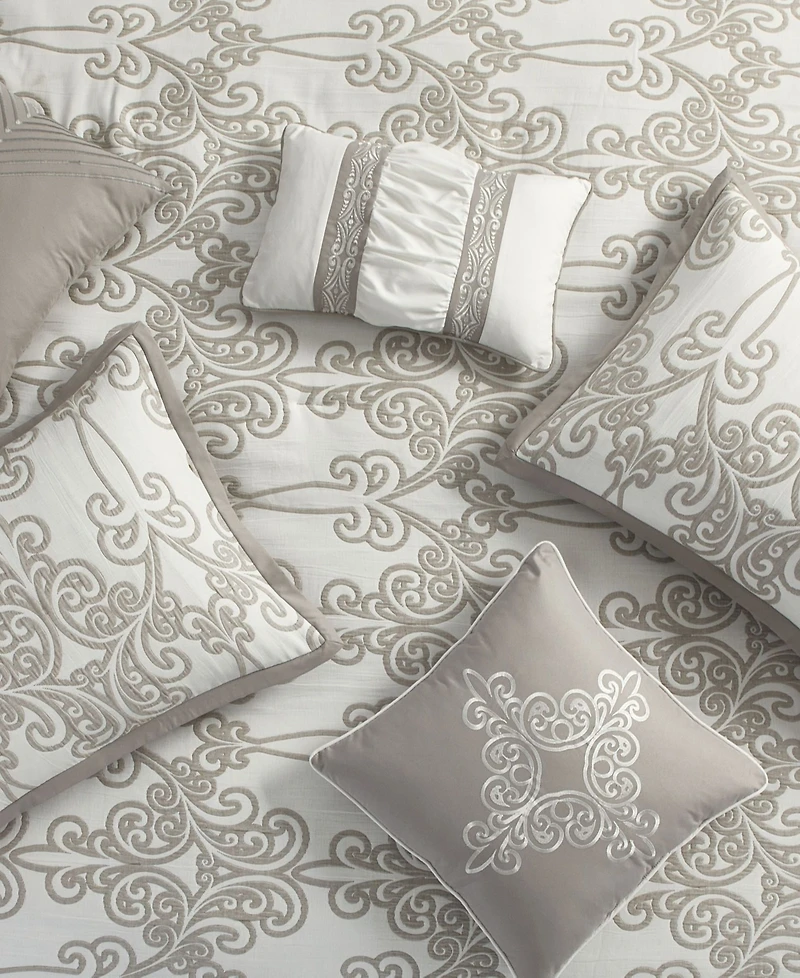 Stratford Park Dilona Scroll 9-Pc. Comforter Set, King