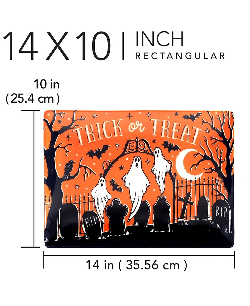 Certified International Hocus Pocus Rectangular Platter
