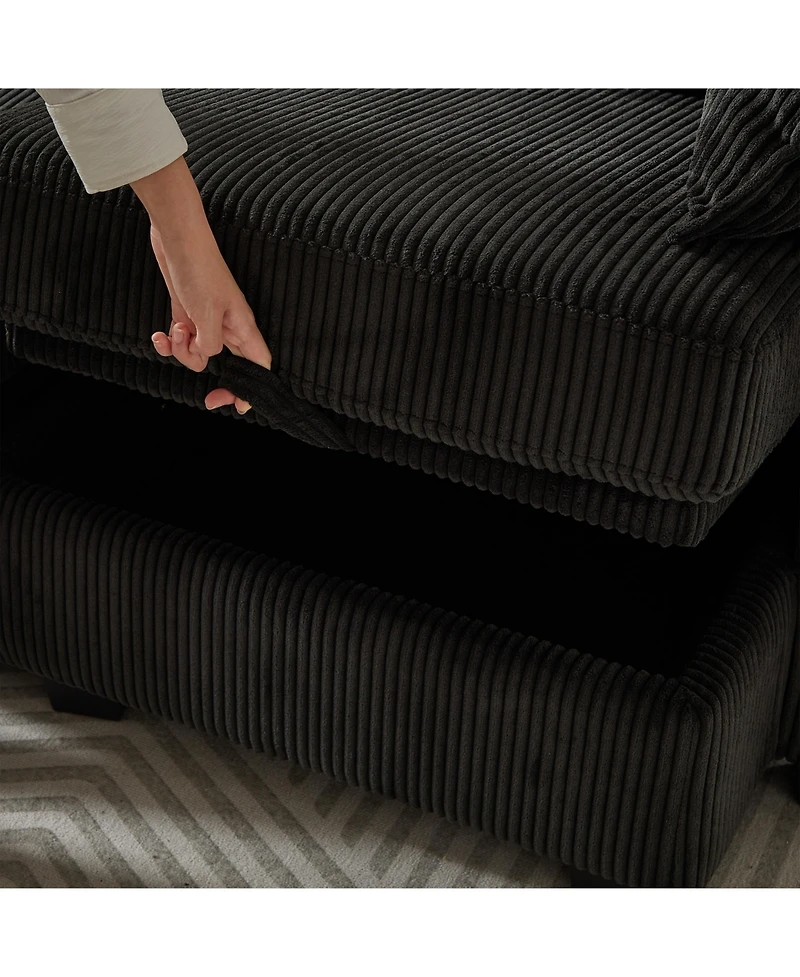 Streamdale Furniture Flexible Modular Sectional Sofa with Storage