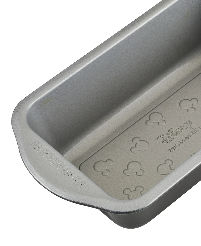 Farberware Bake with Mickey Mouse 9 x 5 Inch Loaf Pan