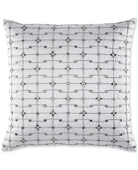 Hotel Collection Metallic Beaded Decorative Pillow, 18" x 18", Exclusively at Macy's