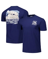 Image One Men's and Women's Navy Penn State Nittany Lions Hyper Local Lion Shrine Sketch T-Shirt