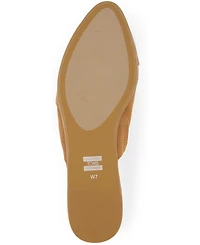 Toms Women's Jade Faux Fur Flat Slip On Mules