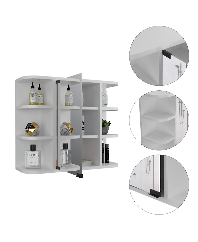 Fm Furniture Valdez Medicine Cabinet