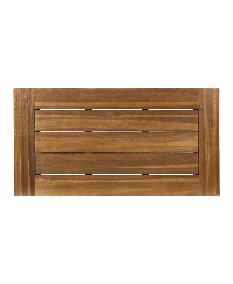 Streamdale Carlisle Modern Industrial Acacia Wood Coffee Table