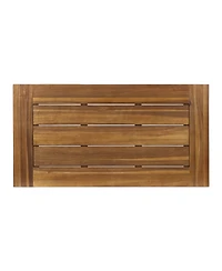 Streamdale Carlisle Modern Industrial Acacia Wood Coffee Table
